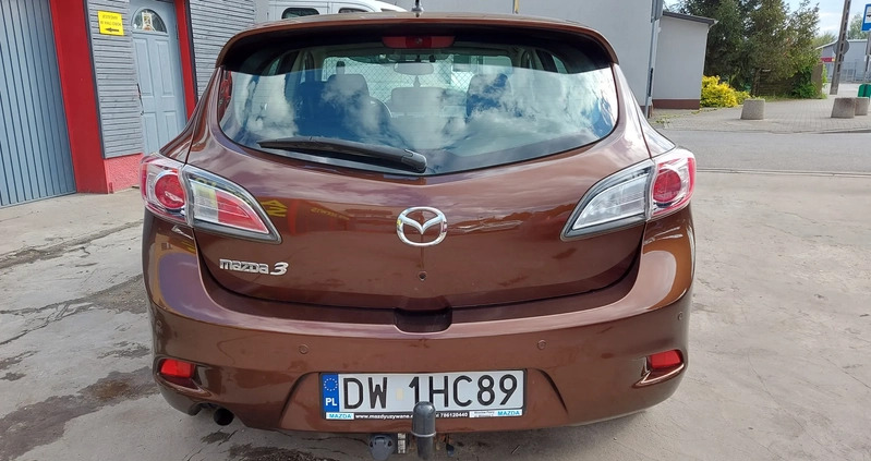 Mazda 3 cena 28900 przebieg: 110898, rok produkcji 2011 z Poznań małe 781